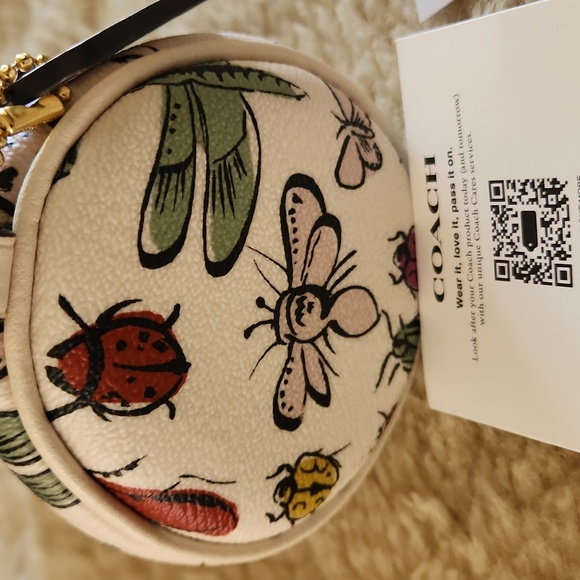 Adorable NWT Coach Chalk Creature Print Nolita Barrell Bag ♥️🪲🎁 - Picture 8 of 17